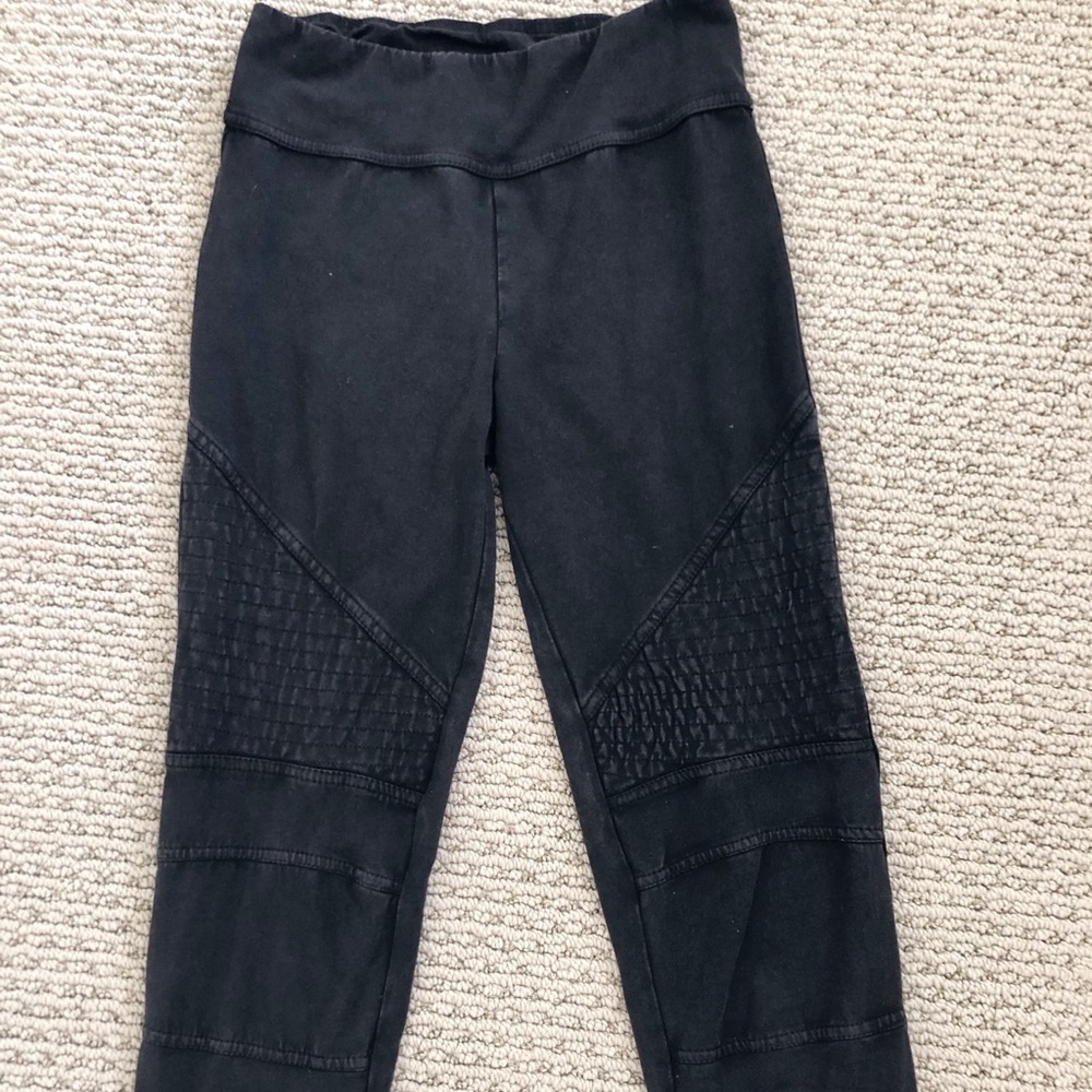 Washed Black/Grey Sun & Shadow Leggings/Jeggings